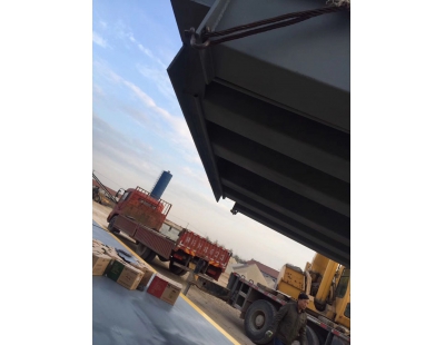 潍坊搅拌站3.2*18米  200吨地磅