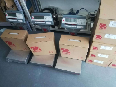 德州食品企业奥豪斯D52台秤和天平出货